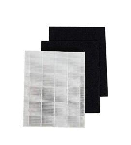 True HEPA Air Cleaner Filter Replacement Set + 2 Carbon Filters Compatible with Coway AP-0512NH Air Cleaner by LifeSupplyUSA