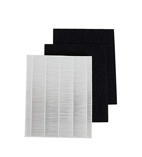 True HEPA Air Cleaner Filter Replacement Set + 2 Carbon Filters Compatible with Coway AP-0512NH Air Cleaner by LifeSupplyUSA | The Storepaperoomates Retail Market - Fast Affordable Shopping