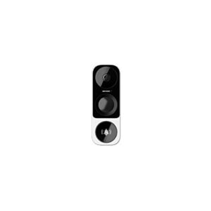 DS-HD1 Hikvision USA Original 3 Megapixel HD WiFi Video Smart Doorbell – Wireless Intercom Camera, 3MP, 180 Degree Ultra Wide Angle, Motion Detection, Video Recording Night Vision Video Audio