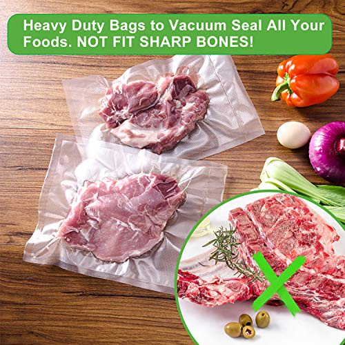 Vacuum Sealer Bags Rolls for Food Saver 11″x25′ 3Rolls + 8″x25′ 3Rolls Seal a Meal, Commercial Grade, BPA Free, Heavy Duty, Great for Vacuum storage, Meal Prep or Sous Vide | The Storepaperoomates Retail Market - Fast Affordable Shopping