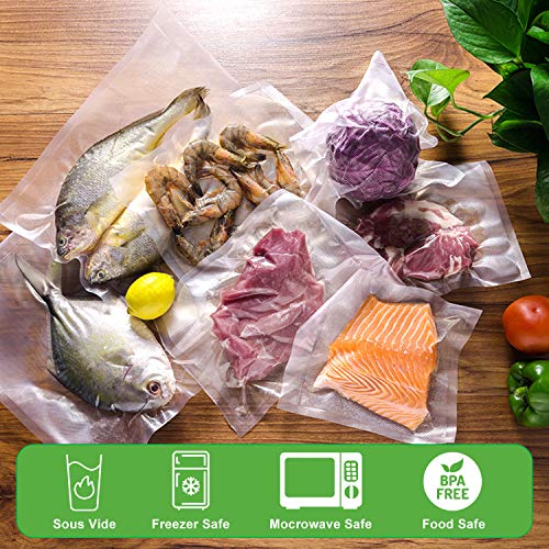 Vacuum Sealer Bags Rolls for Food Saver 11″x25′ 3Rolls + 8″x25′ 3Rolls Seal a Meal, Commercial Grade, BPA Free, Heavy Duty, Great for Vacuum storage, Meal Prep or Sous Vide | The Storepaperoomates Retail Market - Fast Affordable Shopping