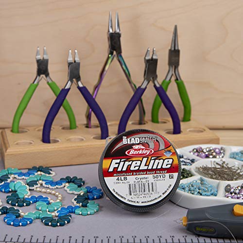 Beadsmith Fireline Braided Bead Thread, 4-Pound, 50 Yards (Crystal) | The Storepaperoomates Retail Market - Fast Affordable Shopping