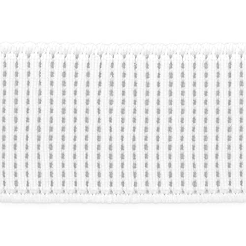Dritz 9502W 1″ Ribbed Non-Roll Elastic, White | The Storepaperoomates Retail Market - Fast Affordable Shopping