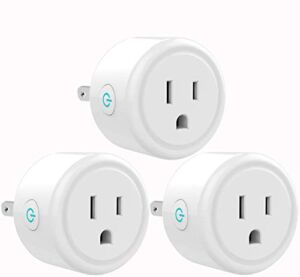 Premier Accessory Group Alexa Google Home Certified Smart Plugs Compatible with Smart Home Devices (Pack of 3)