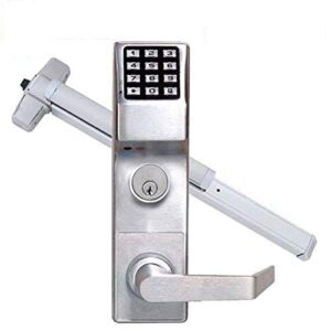 Kit Trilogy Digital Keypad Weather Resistant Digital Lock w/Panic Exit Bar M9900 / w/Audit Trail / 26D Lock Includes ETDLS1G/26DM99 and Marks USA M9900-26D
