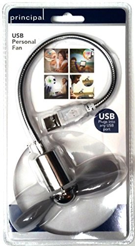 USB Personal Mini Desk Fan (CHROME) | The Storepaperoomates Retail Market - Fast Affordable Shopping