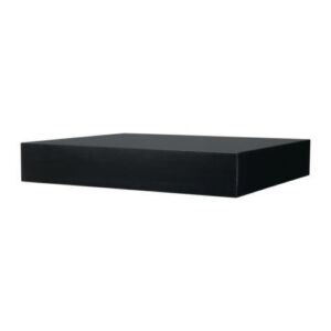 Ikea Floating Wall Shelf, Black 2 Pack