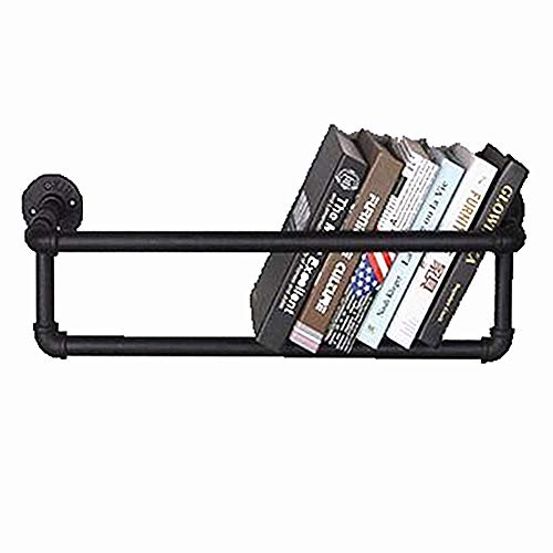 BEST&FAST Modern Multifunctional Vase Holder Industrial Style Iron Pipe Corner Wall Bookshelf and Wine Rack Black Vintage Wall Decoration(Model:K) | The Storepaperoomates Retail Market - Fast Affordable Shopping