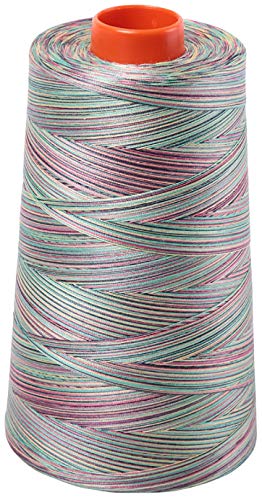 Aurifil 3817 – Marrakesh – Variegated – Mako 50 Wt 100% Cotton Thread, 6,452 Yard Cone | The Storepaperoomates Retail Market - Fast Affordable Shopping