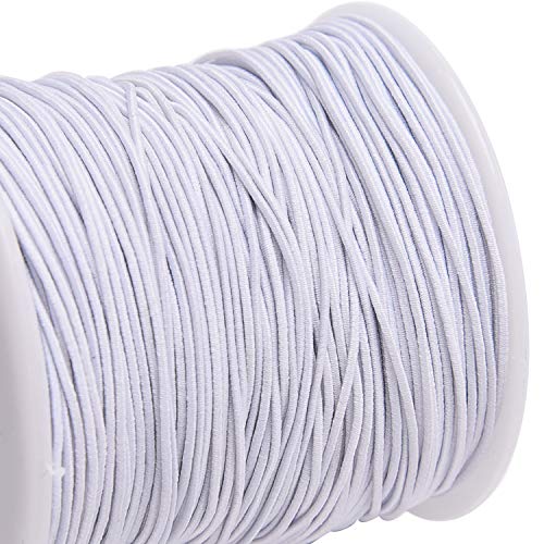 Livder 0.8 mm Elastic String Cord Thread Cords for Jewelry Making Bracelets Beading, 109 Yards, White | The Storepaperoomates Retail Market - Fast Affordable Shopping