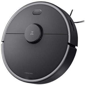 roborock S4 Max Robot Vacuum with Lidar Navigation, 2000Pa Strong Suction, Multi-Level Mapping, No-go Zones, Ideal for Carpets and Pets Robotic Vacuum(Renewed)