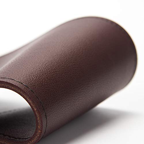 PU Leather Meat Cleaver Sheath, Waterproof Wide Knife Protectors, Durable Butcher Chef Knife Edge Guards, Heavy Duty Cleaver Covers (Dark Brown -PU Leather) | The Storepaperoomates Retail Market - Fast Affordable Shopping