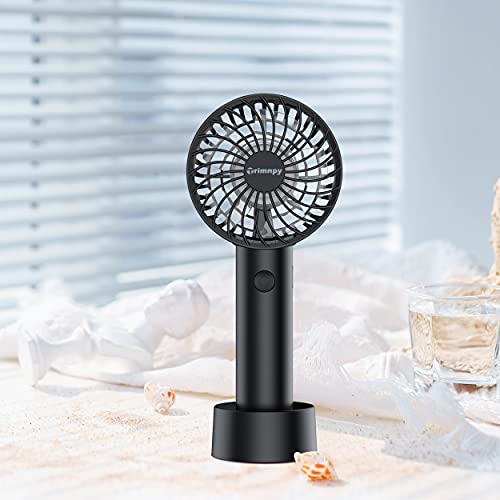 Super Small Portable Handheld Electric Fan Personal USB Rechargeable Battery Operated, Stroller/Desk Table Hands Free Mini Fan, Big Capacity Powerful Cooler Fan, Pocket Size for Outdoor Travel Camping | The Storepaperoomates Retail Market - Fast Affordable Shopping