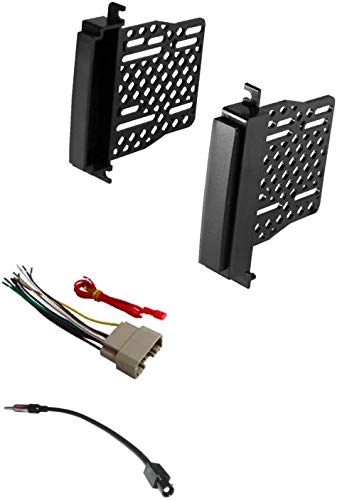 ASC Audio Car Stereo Radio Install Dash Kit, Wire Harness, and Antenna Adapter to Add a Double Din Radio for Some 2011 2012 2013 Dodge Durango, 2011-2013 Jeep Grand Cherokee | The Storepaperoomates Retail Market - Fast Affordable Shopping