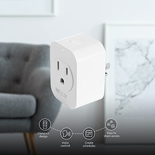Nexxt Solutions Smart Plug – Indoor WiFi Plug Compatible with Alexa and Google Home – Remote Control Smart Outlet Plug for Home Appliances – No Hub Required – Voice Command and Timer Function | The Storepaperoomates Retail Market - Fast Affordable Shopping