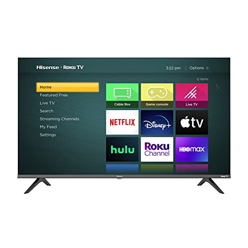 Hisense 32-Inch Class H4 Series LED Roku Smart TV with Google Assistant and Alexa Compatibility (32H4G, 2021 Model) | The Storepaperoomates Retail Market - Fast Affordable Shopping