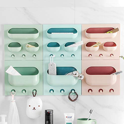 Kunovo Bedside Shelf Accessories Organizer (3 Hole Pink) | The Storepaperoomates Retail Market - Fast Affordable Shopping