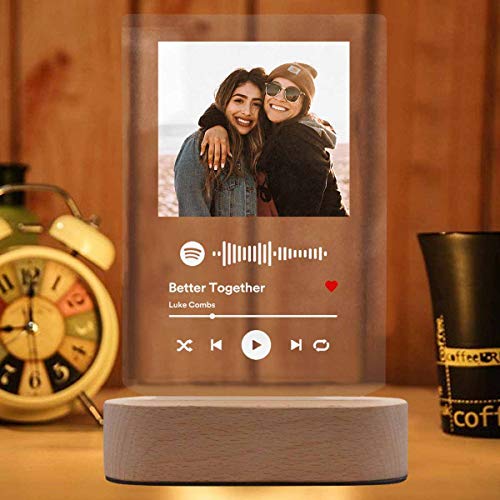 Personalized Acrylic Song with Photo Custom Acrylic Album Cover Gifts for Music Lover Friends Sister | The Storepaperoomates Retail Market - Fast Affordable Shopping
