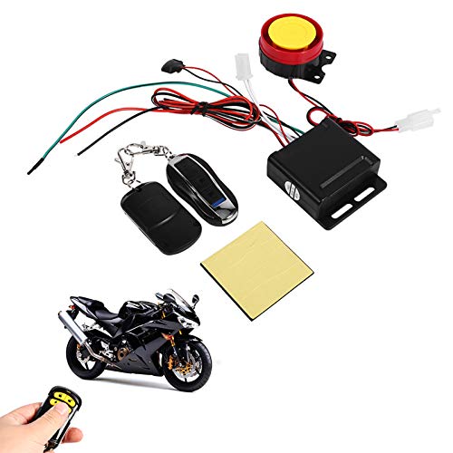 Motorcycle Anti Theft Security Alarm, Bike Anti Theft Security Alarm System Remote Control 12V, Burglary Alarm Kit for Home Use | The Storepaperoomates Retail Market - Fast Affordable Shopping