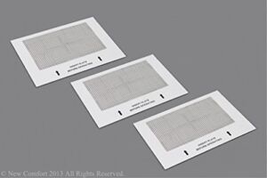 3 Pack of Large Ozone Plates for Commercial Air Purifiers