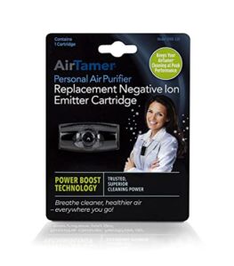 AirTamer Personal Air Purifier Replacement Negative Ion Emitter Cartridge – Made for AirTamer Model A320 (Black)