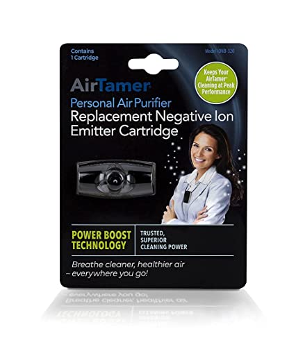 AirTamer Personal Air Purifier Replacement Negative Ion Emitter Cartridge – Made for AirTamer Model A320 (Black) | The Storepaperoomates Retail Market - Fast Affordable Shopping
