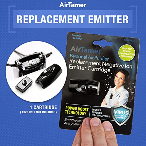 AirTamer Personal Air Purifier Replacement Negative Ion Emitter Cartridge – Made for AirTamer Model A320 (Black) | The Storepaperoomates Retail Market - Fast Affordable Shopping