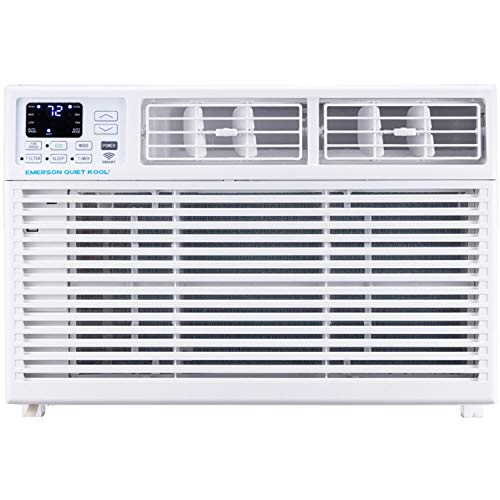 Emerson Quiet Kool 8,000 BTU 115V SMART Window Air Conditioner with Remote, Wi-Fi, and Voice Control | Energy Star | Cools Rooms up to 350 Sq.Ft. | 24H Timer | EARC8RSE1 | The Storepaperoomates Retail Market - Fast Affordable Shopping