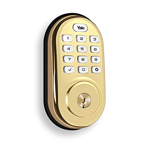 Yale Assure Lock with Z-Wave – Smart Keypad Deadbolt – Works with Ring Alarm, Samsung SmartThings, Wink, ADT and More – Brass | The Storepaperoomates Retail Market - Fast Affordable Shopping