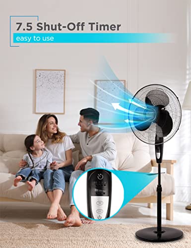 BLACK+DECKER 16 Inches Stand Fan with Remote | The Storepaperoomates Retail Market - Fast Affordable Shopping