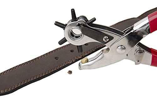 Hole Punch, BYXAS PLA-100 Heavy Duty Leather Hole Puncher for Belts, Watch Bands, Straps, Dog Collars, Saddles, Shoes, Fabric, DIY Home or Craft Projects | The Storepaperoomates Retail Market - Fast Affordable Shopping