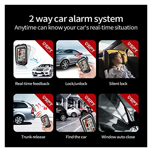 GAMYX Car Remote Starter System PKE Keyless Entry BT Remote Engine Starter Central Lock Kit Vibration Alarm Support APP Control (Color : Support APP Control) | The Storepaperoomates Retail Market - Fast Affordable Shopping
