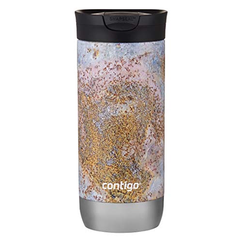 Contigo Huron Insulated Stainless Steel Travel Mug with SnapSeal Lid, 16oz Rustic Gold | The Storepaperoomates Retail Market - Fast Affordable Shopping