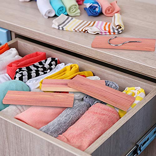 ACMETOP 15 Pack Cedar Hang Ups, 100% Natural Cedar Blocks for Clothes Storage, Aromatic Cedar Balls Hangers, Storage Accessories Closets & Drawers | The Storepaperoomates Retail Market - Fast Affordable Shopping