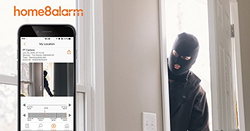Home8 Wireless Security Alarm System (4 Piece Kit) Smart Collaborative, 2X Door Sensors, 1x Arm/Disarm/Panic Keyfob Remote, 1x Smart Hub, Alexa Integration | The Storepaperoomates Retail Market - Fast Affordable Shopping