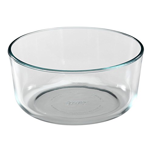 Pyrex Storage Plus 7-Cup Round Glass Food Storage Dish, Blue Cover, Pack of 2 | The Storepaperoomates Retail Market - Fast Affordable Shopping