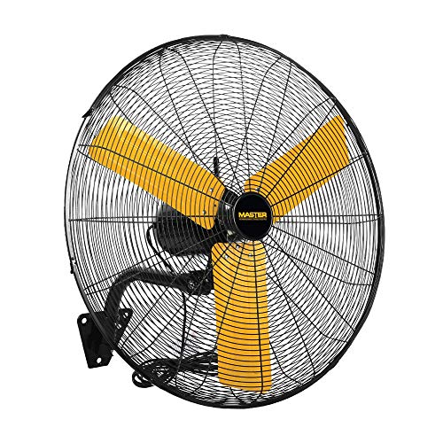 Master Mac-24WOSC High Velocity Wall Fan, 24, Black | The Storepaperoomates Retail Market - Fast Affordable Shopping