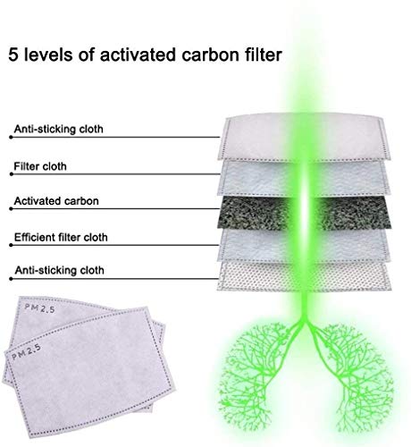 Millton PM 2.5 Filters 5 Layers Filters Activated Carbon Filters (20 Pcs) | The Storepaperoomates Retail Market - Fast Affordable Shopping
