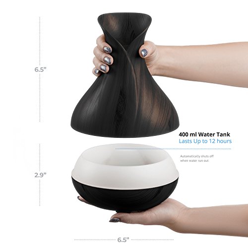 Smart WiFi Wireless Essential Oil Aromatherapy 400ml Ultrasonic Diffuser & Humidifier with Alexa & Google Home Phone App & Voice Control – Create Schedules – LED & Timer Settings | The Storepaperoomates Retail Market - Fast Affordable Shopping