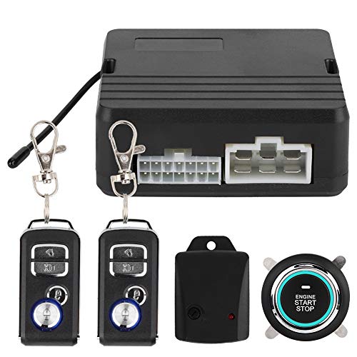 Senyar 12V Car Ignition Switch Engine Push Start Button Car Vibration Alarm System Ignition Push&Remote Control Kit Universa | The Storepaperoomates Retail Market - Fast Affordable Shopping