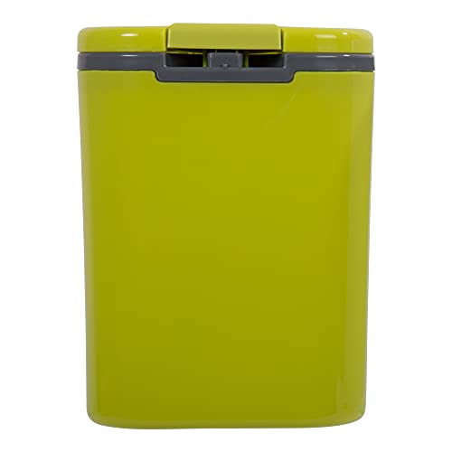 ACTION-1 2L Plastic Odor-Free Small Compost Bin, 5 x 5 x 7 inches, Green | The Storepaperoomates Retail Market - Fast Affordable Shopping