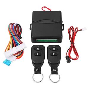 Car Remote Central Kit, Universal Car Door Lock Keyless Entry Alarm System with Trunk Release Auto Remote Central Control Box Kit