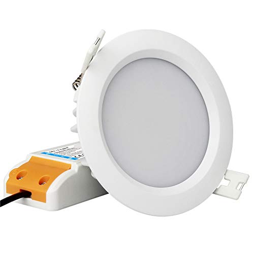 Mi.Light 6W RGB CCT LED Recessed Ceiling Downlight 4 Inch AC 85-265V IP54 Must Work with Milight RGB+CCT Remote,B4 Panel Or Smartphone APP Control Via Mi-Light WiFi Hub iBox1 iBox2(Sold Separately) | The Storepaperoomates Retail Market - Fast Affordable Shopping