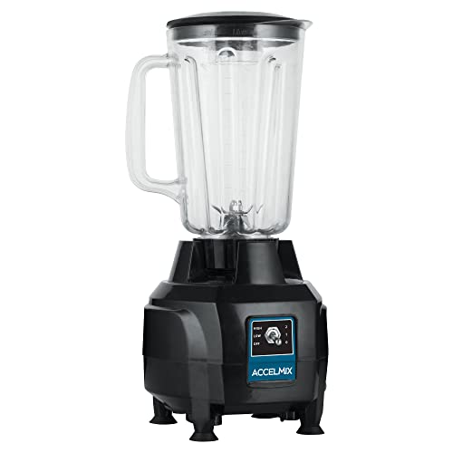 Winco XLB-44, AccelMix™ 44 oz Bar Blender, Electric Commercial Kitchen Blender, ETL, BPA Free | The Storepaperoomates Retail Market - Fast Affordable Shopping