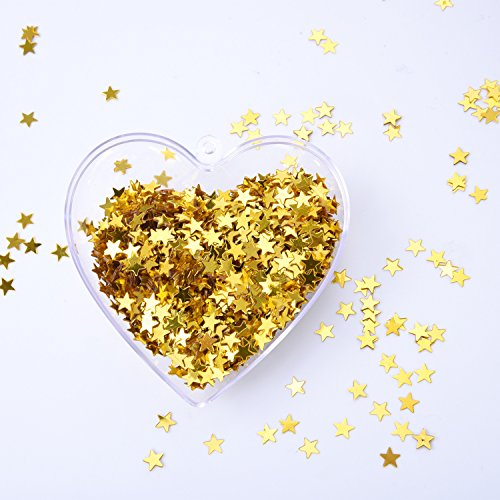 EBOOT Star Confetti Star Table Confetti Metallic Foil Stars Sequin for Party Wedding Decorations, 30 Grams/ 1 Ounce (Gold) | The Storepaperoomates Retail Market - Fast Affordable Shopping