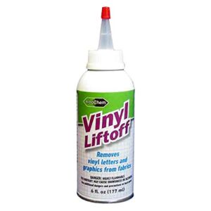 AlbaChem VLR Vinyl Lifter for Fabric – Fast-Drying & No Residue Vinyl Remover (6 fl oz)