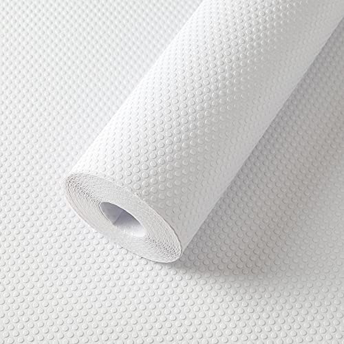 FLPMIX Shelf Liner White – Waterproof Pantry Cabinets Liners,Washable Easy to Cut Drawer Mat for Kitchens Cupboard 17.7″ X 96Inch | The Storepaperoomates Retail Market - Fast Affordable Shopping