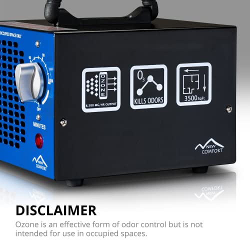 Blue Commercial 8,500mg/hr O3 Ozone Generator Air Purifier | The Storepaperoomates Retail Market - Fast Affordable Shopping