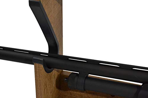 Old Cedar Outfitters Distressed Wood 4 Capacity Rifle and Gun Wall Rack with Shelf, GRWD-004 | The Storepaperoomates Retail Market - Fast Affordable Shopping