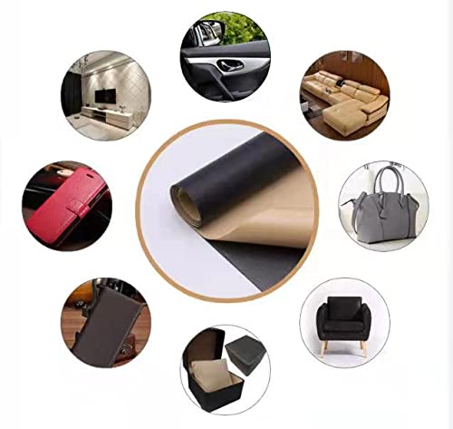 Leather Repair Tape, Self-Adhesive Leather Repair Patch for Sofas, Car Seats, Handbags,Furniture, Drivers Seat, Black, 4 X 120 Inch | The Storepaperoomates Retail Market - Fast Affordable Shopping